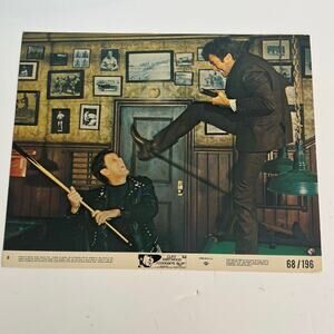 Photo Still 1968 Film Coogan's Bluff Clint Eastwood Pool Table Fight 68 / 196 JL